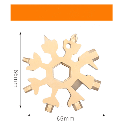 18 in One Multifunctional Snow Flake Wrench And Screwdriver