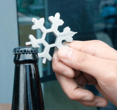 18 in One Multifunctional Snow Flake Wrench And Screwdriver