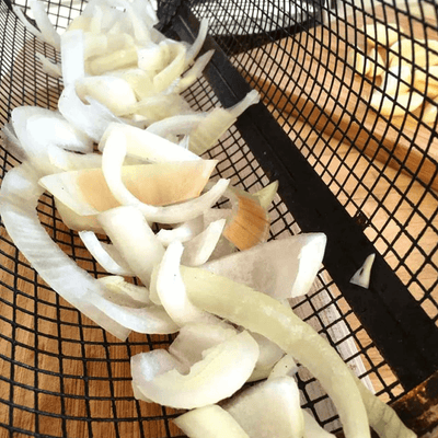 Portable Rolling Grill Basket