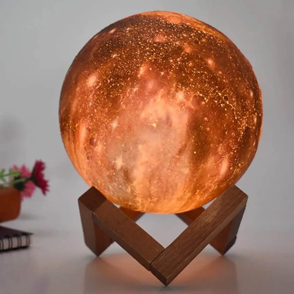 USB Rechargeble Moon LED Lamp With Remote control