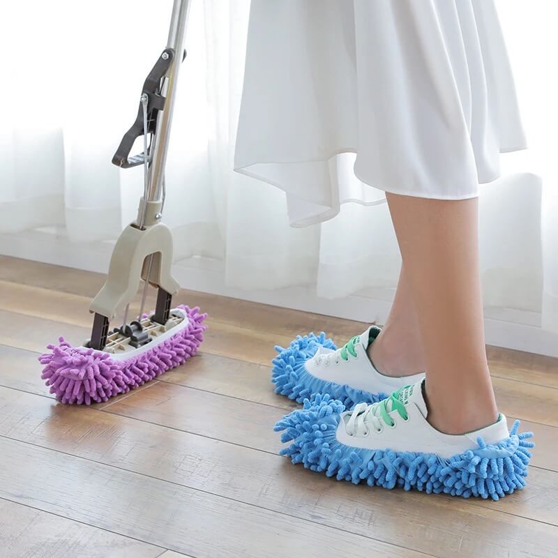 Microfiber Cleaning Shoe and Mop Cover