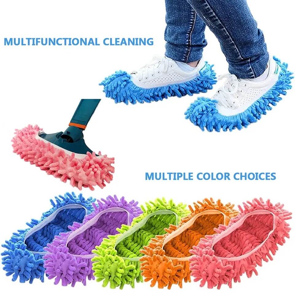 Microfiber Cleaning Shoe and Mop Cover
