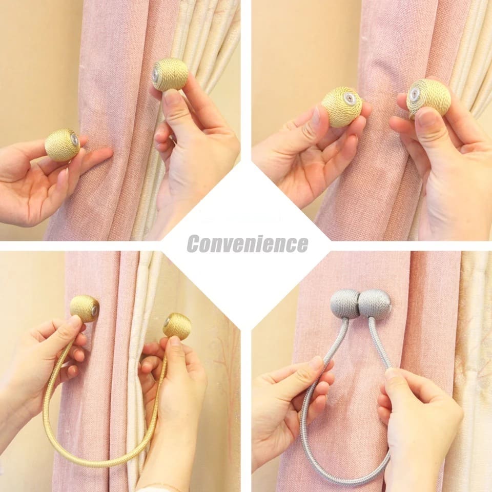 Curtains Magnet Buckles