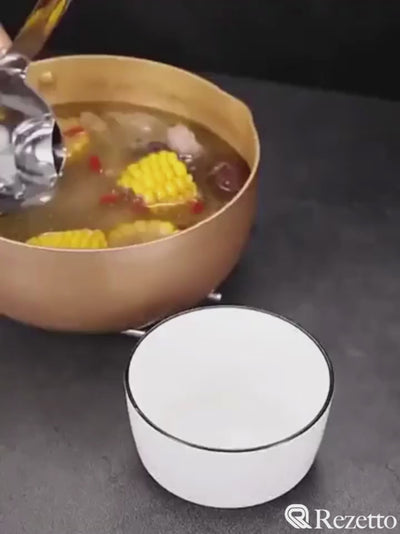 Stainless Steel Soup Ladle with Oil Separator