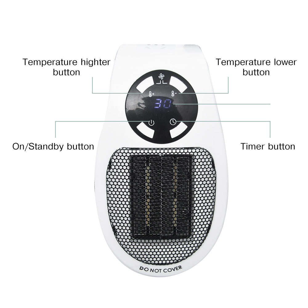 Portable Electric Heater - Rezetto