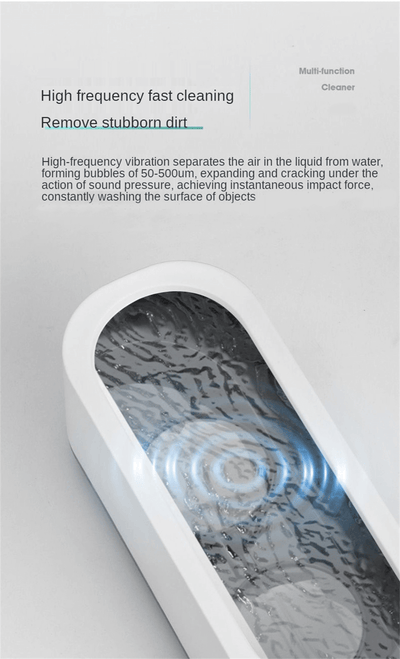 Wireless Ultrasonic Cleaning Box
