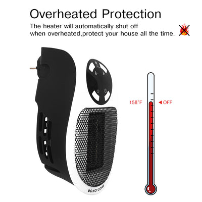 Portable Electric Heater - Rezetto