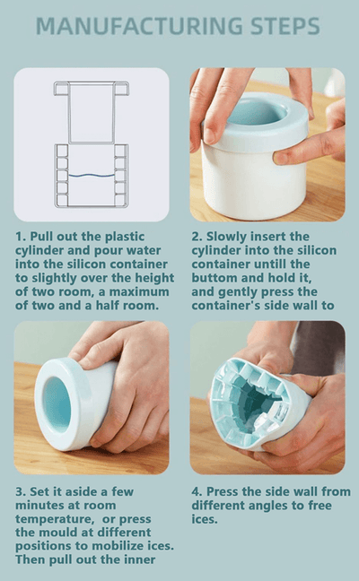 Silicone Ice Bucket and Mold