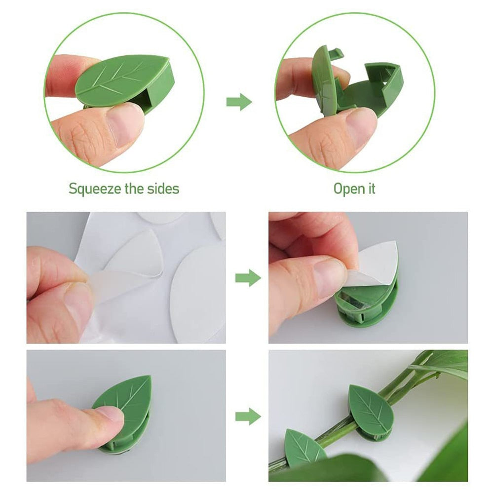 Self Adhesive Support Plant Clips - Rezetto