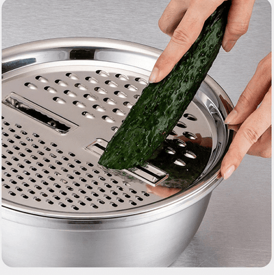 Stainless Steel Strainer and Grater