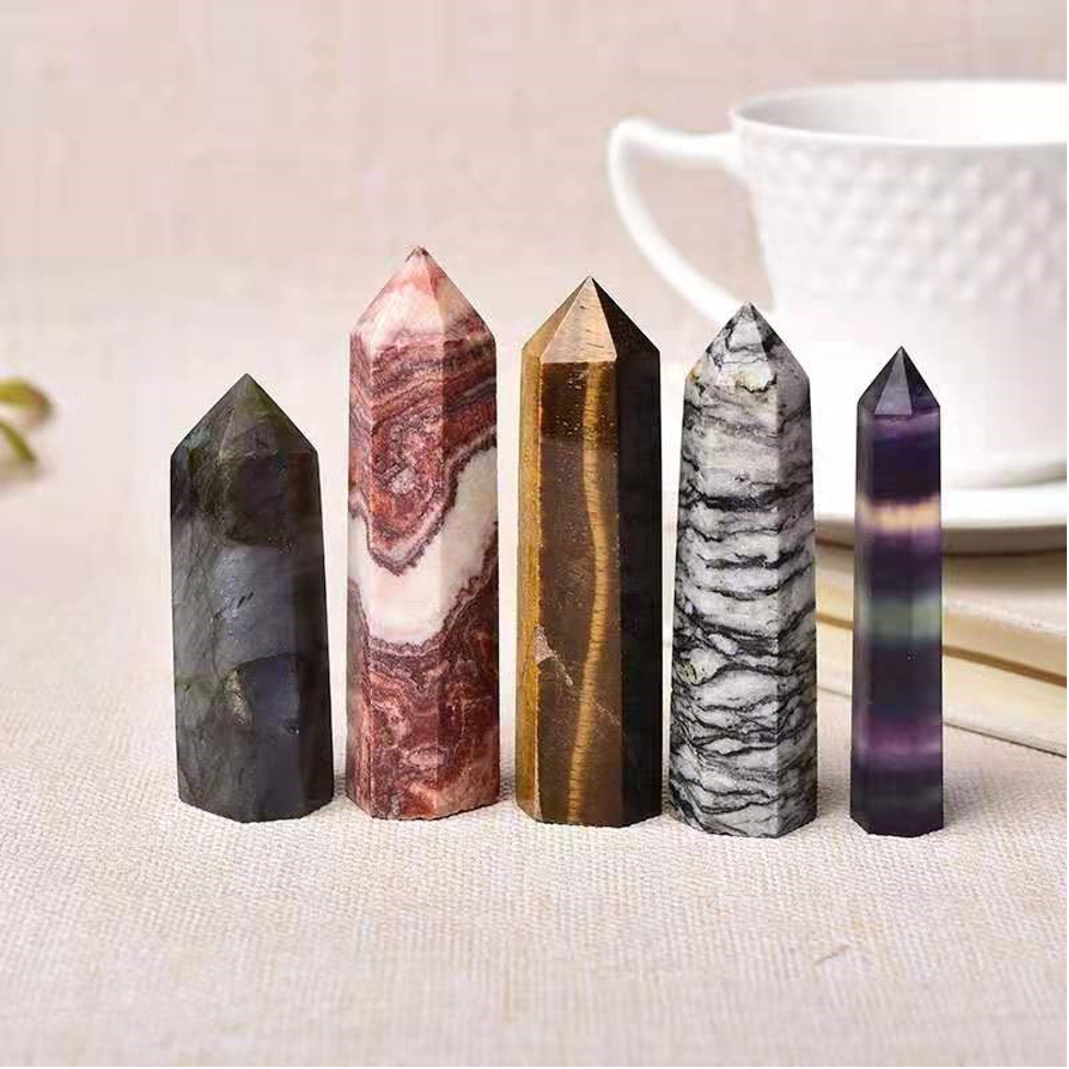 Natural Crystal Pillar Stone - Rezetto