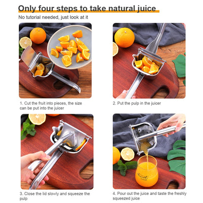 Thickened Stainless Steel Manual Juicer - Rezetto