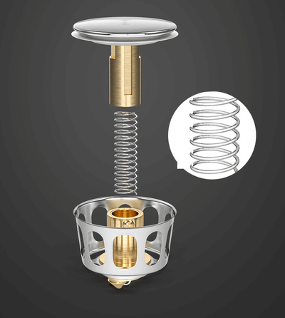Stainless Steel Bounce Core Drain Filter