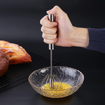 Stainless Steel Semi Automatic Hand Pressure Whisker