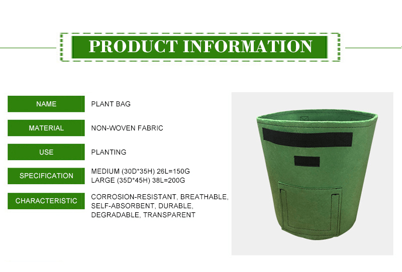 Vegetables Breathable Growth Bag