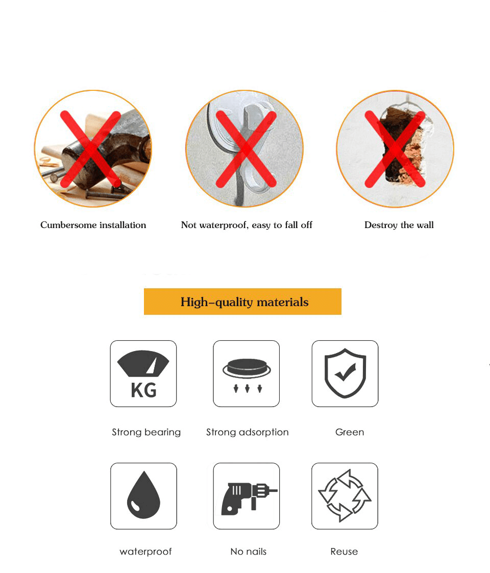 Self Adhesive Transparent Hook