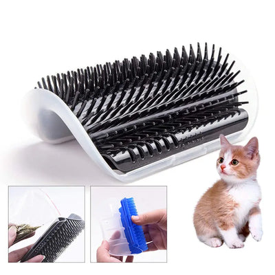 Cat Self Groomer & Massager Brush