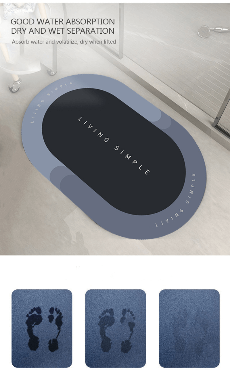 Quick Drying Non Slip Bath Mat