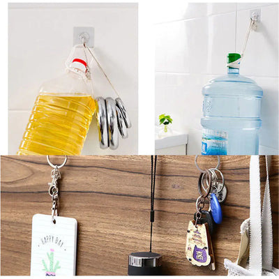 Self Adhesive Transparent Hook