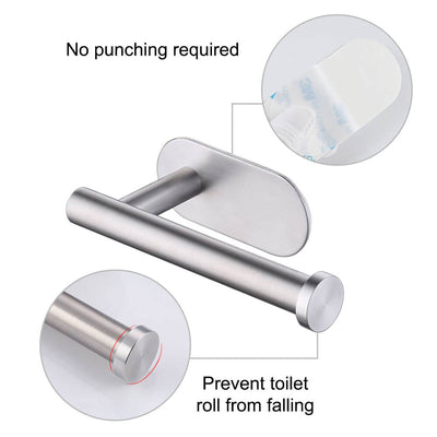 Self Adhesive Stainless Steel Tissue Roll Holder