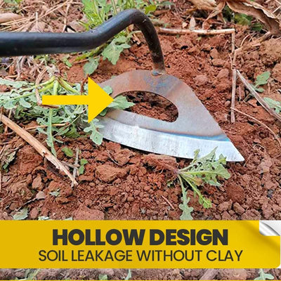 Steel Gardening Hollow Hoe