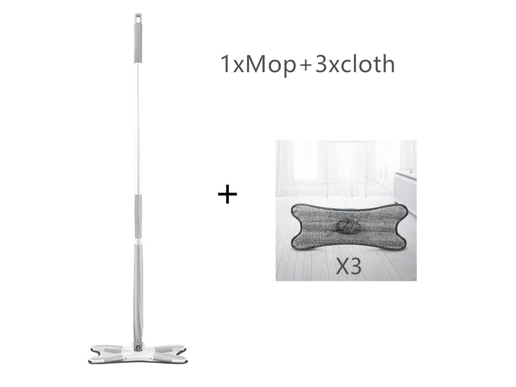 Flat 360 Rotating X Type Mop - Rezetto