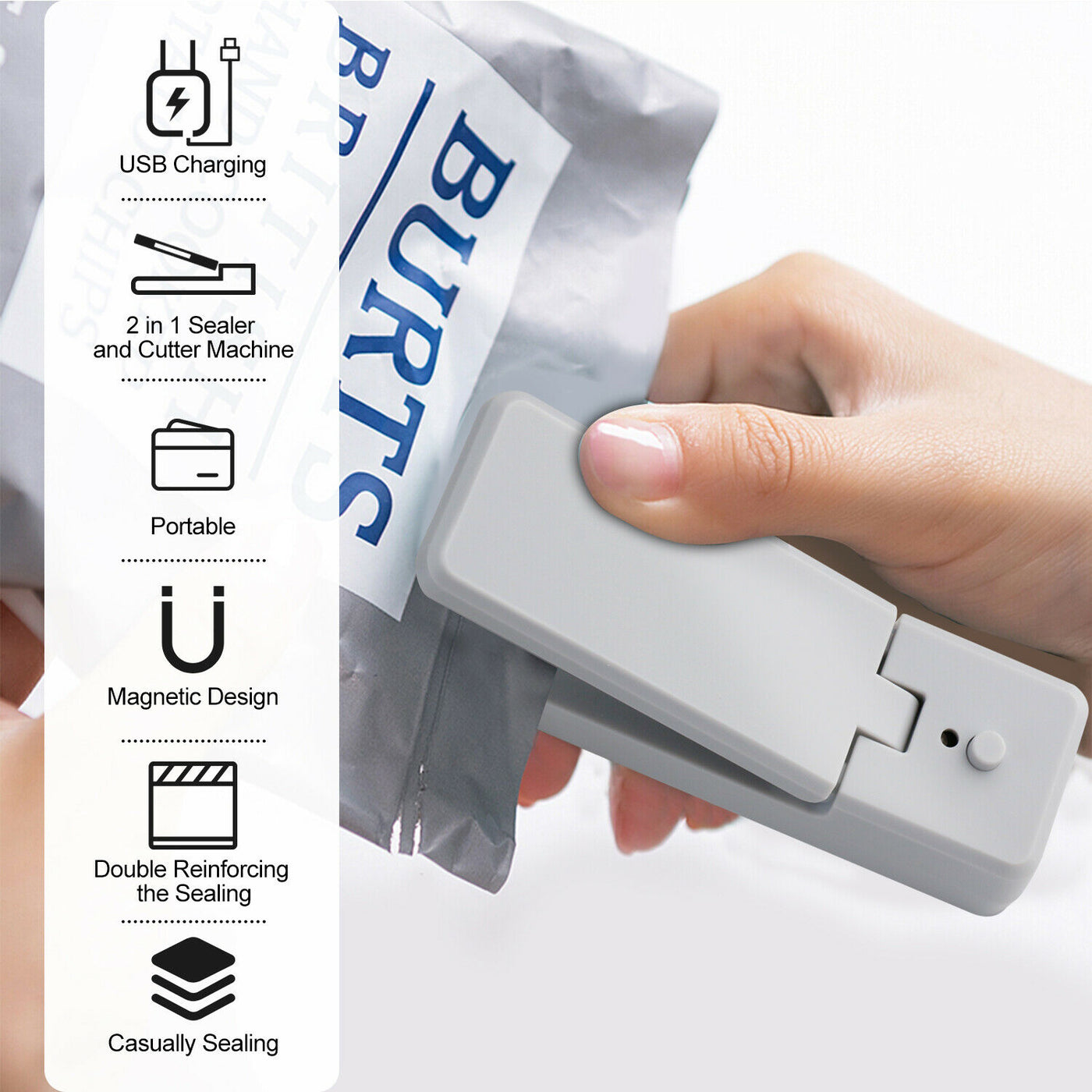 Portable Magnetic Heat Sealer - Rezetto