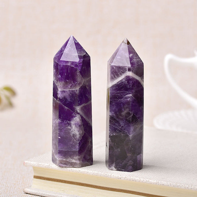 Natural Crystal Pillar Stone - Rezetto
