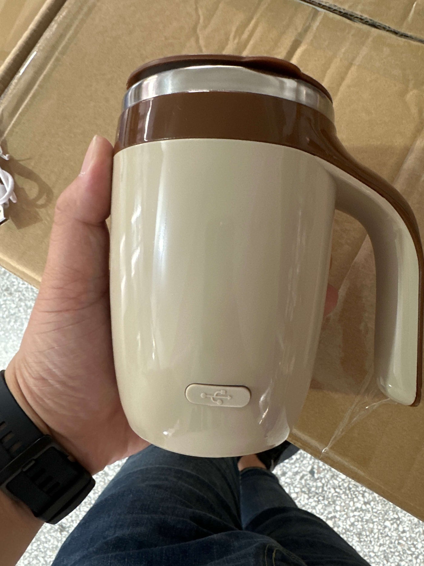 Automatic Magnetic Stirring Mug